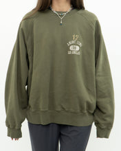 Load image into Gallery viewer, ANNIE BING x Army Green Crew (XS-L)