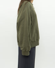 Load image into Gallery viewer, ANNIE BING x Army Green Crew (XS-L)