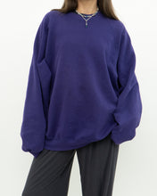 Load image into Gallery viewer, Vintage x Made in USA x JERZEES Purple Crewneck (XS-XL)