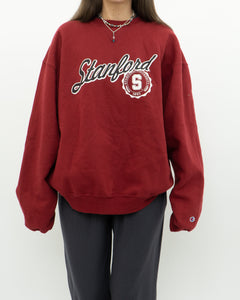 STANFORD UNIVERSITY x CHAMPION Crewneck (XS-XL)