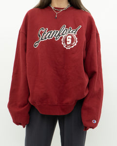 STANFORD UNIVERSITY x CHAMPION Crewneck (XS-XL)