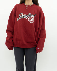 STANFORD UNIVERSITY x CHAMPION Crewneck (XS-XL)