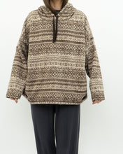 Load image into Gallery viewer, Vintage x RALPH LAUREN Brown Pattern Cozy Hoodie (XS-XL)