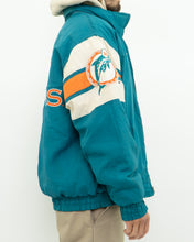 Load image into Gallery viewer, Vintage x MIAMI DOLPHINS Nylon Warm Jacket (M-XL)