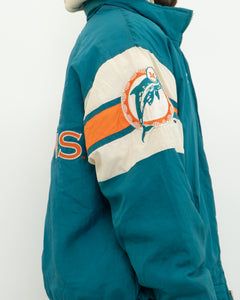 Vintage x MIAMI DOLPHINS Nylon Warm Jacket (M-XL)