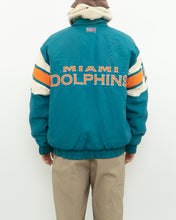 Load image into Gallery viewer, Vintage x MIAMI DOLPHINS Nylon Warm Jacket (M-XL)