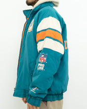 Load image into Gallery viewer, Vintage x MIAMI DOLPHINS Nylon Warm Jacket (M-XL)