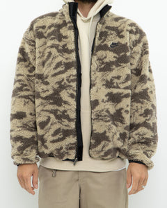 NIKE x Reversbile Fleece Camo Jacket (S-L)