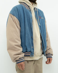 Vintage x TIDEWATER MARINE Denim Bomber (L, XL)