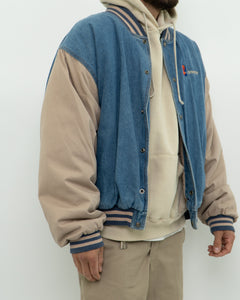 Vintage x TIDEWATER MARINE Denim Bomber (L, XL)