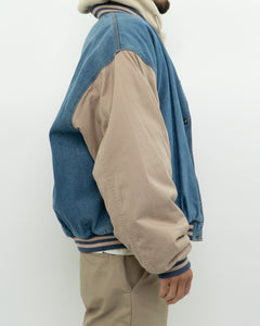 Vintage x TIDEWATER MARINE Denim Bomber (L, XL)