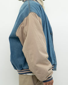 Vintage x TIDEWATER MARINE Denim Bomber (L, XL)