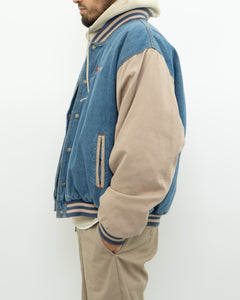 Vintage x TIDEWATER MARINE Denim Bomber (L, XL)