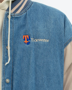 Vintage x TIDEWATER MARINE Denim Bomber (L, XL)