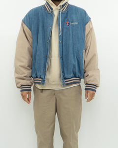 Vintage x TIDEWATER MARINE Denim Bomber (L, XL)