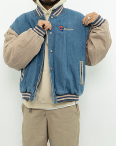 Vintage x TIDEWATER MARINE Denim Bomber (L, XL)