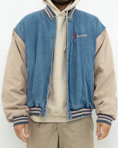 Vintage x TIDEWATER MARINE Denim Bomber (L, XL)