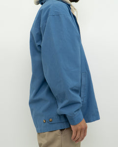 Vintage x Blue Cotton Zip Jacket (M-XXL)