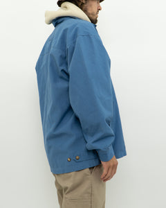 Vintage x Blue Cotton Zip Jacket (M-XXL)