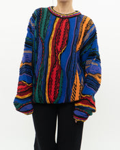 Load image into Gallery viewer, Vintage x Made in Canada x TUNDRA Colourful Raised Knit (XS-XL)