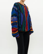 Load image into Gallery viewer, Vintage x Made in Canada x TUNDRA Colourful Raised Knit (XS-XL)