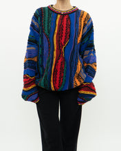 Load image into Gallery viewer, Vintage x Made in Canada x TUNDRA Colourful Raised Knit (XS-XL)