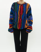 Load image into Gallery viewer, Vintage x Made in Canada x TUNDRA Colourful Raised Knit (XS-XL)