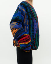 Load image into Gallery viewer, Vintage x Made in Canada x TUNDRA Colourful Raised Knit (XS-XL)