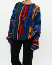 Load image into Gallery viewer, Vintage x Made in Canada x TUNDRA Colourful Raised Knit (XS-XL)