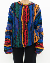 Load image into Gallery viewer, Vintage x Made in Canada x TUNDRA Colourful Raised Knit (XS-XL)