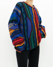 Load image into Gallery viewer, Vintage x Made in Canada x TUNDRA Colourful Raised Knit (XS-XL)