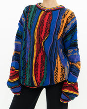 Load image into Gallery viewer, Vintage x Made in Canada x TUNDRA Colourful Raised Knit (XS-XL)