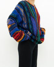 Load image into Gallery viewer, Vintage x Made in Canada x TUNDRA Colourful Raised Knit (XS-XL)