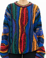 Load image into Gallery viewer, Vintage x Made in Canada x TUNDRA Colourful Raised Knit (XS-XL)