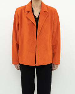 Vintage x DANIER Orange Suede Jacket (S, M)