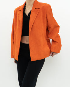 Vintage x DANIER Orange Suede Jacket (S, M)