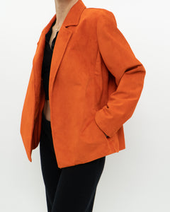 Vintage x DANIER Orange Suede Jacket (S, M)