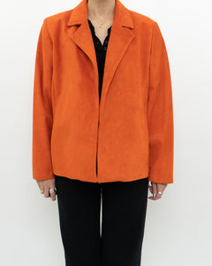 Vintage x DANIER Orange Suede Jacket (S, M)