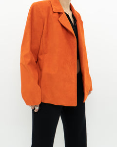 Vintage x DANIER Orange Suede Jacket (S, M)