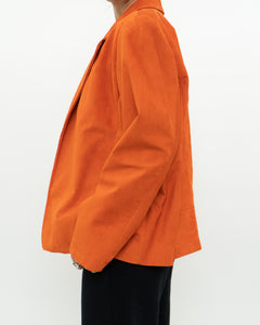 Vintage x DANIER Orange Suede Jacket (S, M)