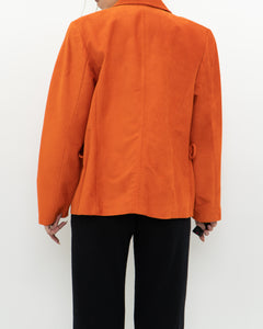 Vintage x DANIER Orange Suede Jacket (S, M)