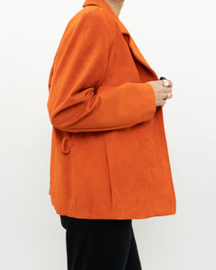 Vintage x DANIER Orange Suede Jacket (S, M)