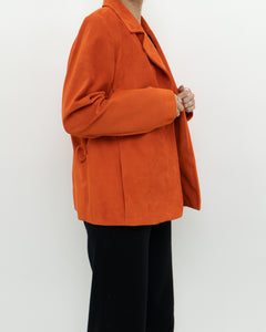 Vintage x DANIER Orange Suede Jacket (S, M)