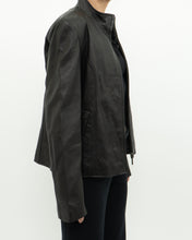 Load image into Gallery viewer, Vintage x BOSTON HARBOUR Black Leather Jacket (XS-M)