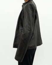 Load image into Gallery viewer, Vintage x BOSTON HARBOUR Black Leather Jacket (XS-M)