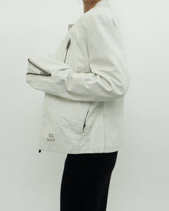 Vintage x GSTAR White Leather Jacket (S-L)