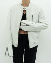 Load image into Gallery viewer, Vintage x GSTAR White Leather Jacket (S-L)