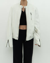 Load image into Gallery viewer, Vintage x GSTAR White Leather Jacket (S-L)