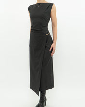 Load image into Gallery viewer, MASSIMO DUTI x Grey Soft Wool Chain Dress (S, M)