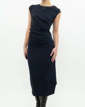 Load image into Gallery viewer, REISS x Navy Fitted Dress (S, M)